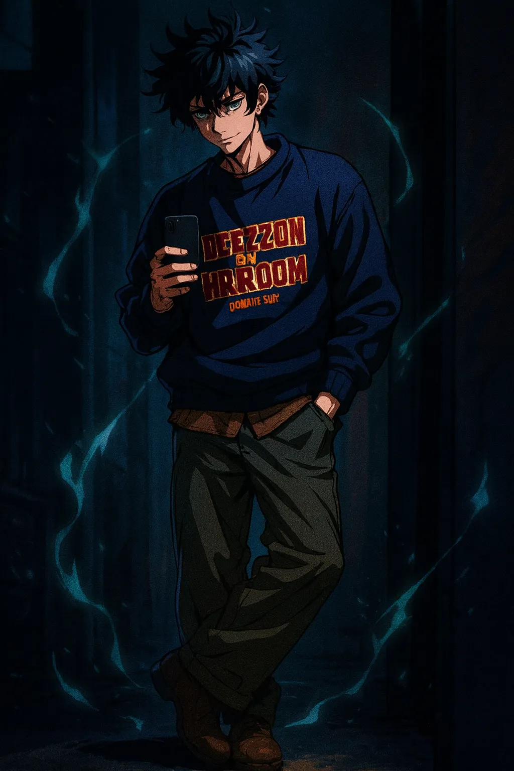 Jujutsu Kaisen Anime Character AI generated image example