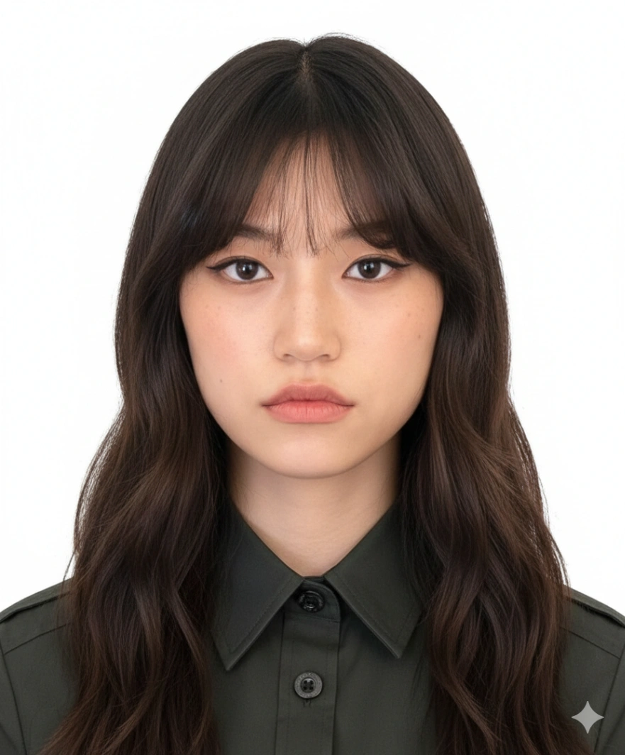 Professional Portrait Headshot (for ID or Official Profile) AI generated image example