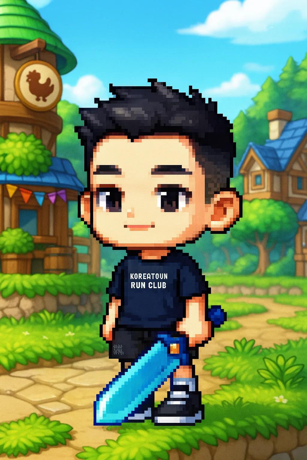 Maplestory Character AI generated image example
