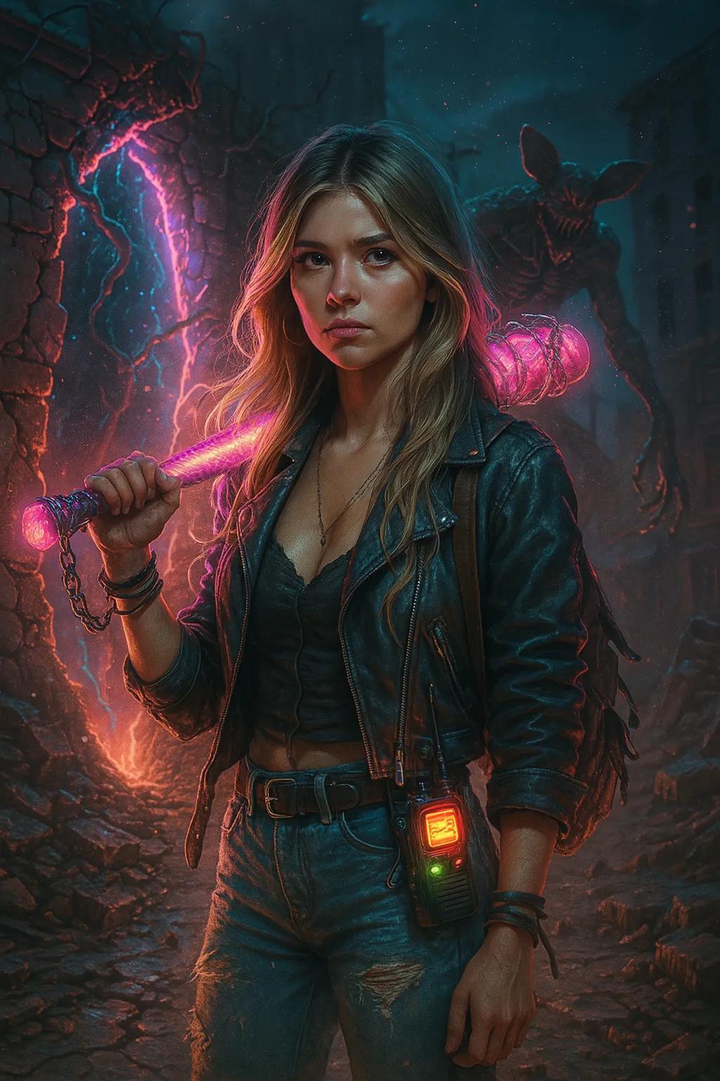 Stranger Thing Universe AI generated image example