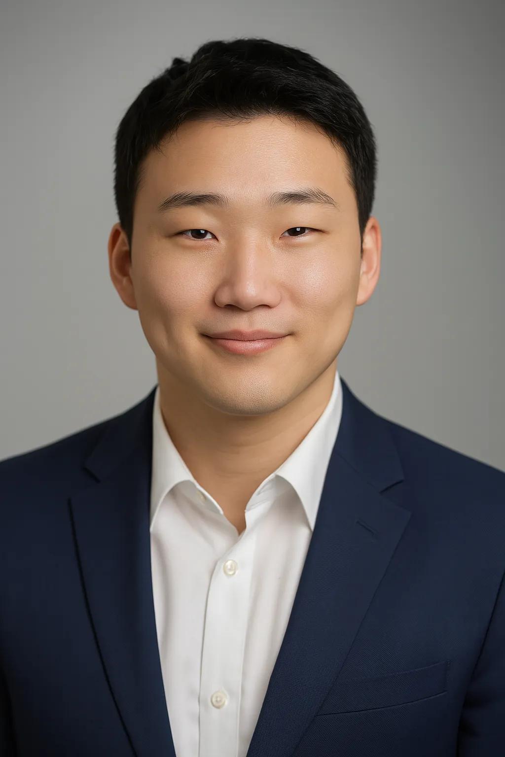Professional LinkedIn Profile Photo AI generated image example