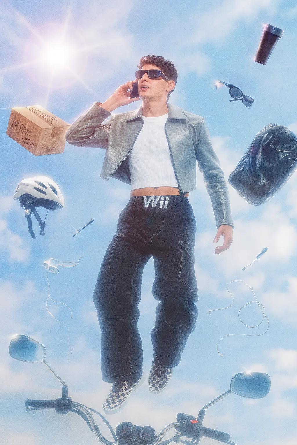 Y2K Fashion Campaign AI generated image example