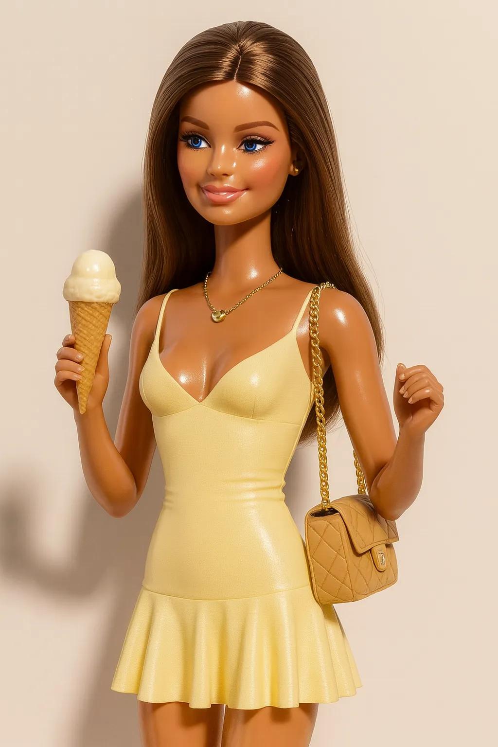 Barbie Doll AI generated image example