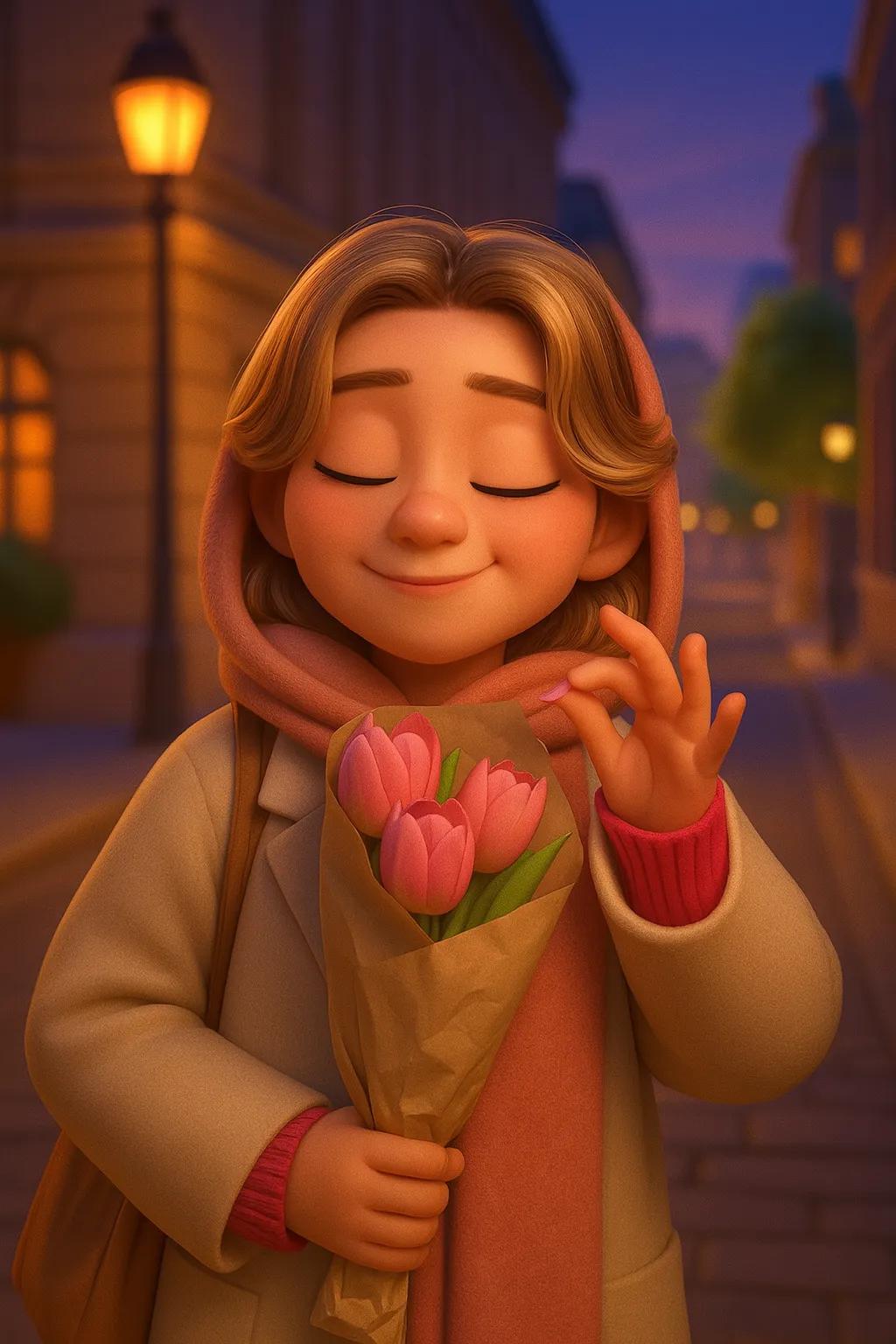 3D Pixar Cartoon Style AI generated image example