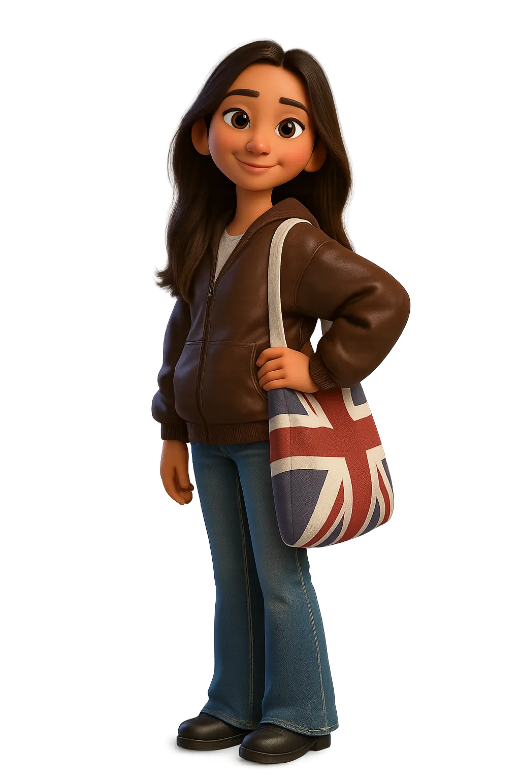 3D Pixar Cartoon Character AI generated image example