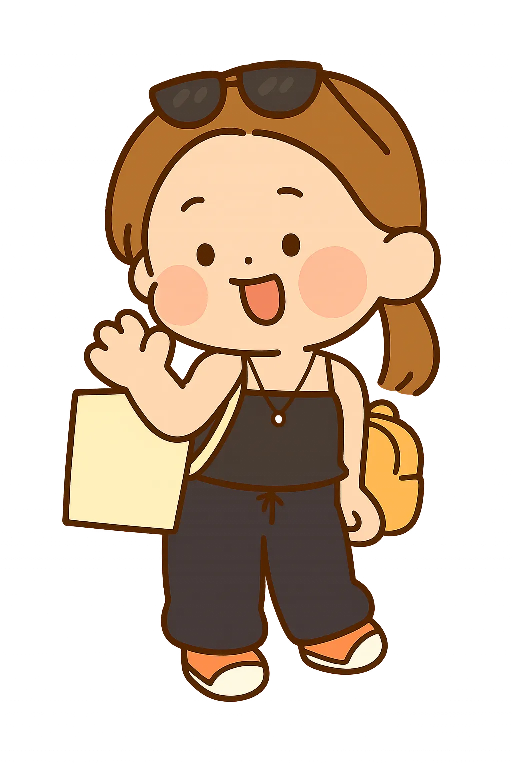Korean Webtoon Character (마루는 강쥐 inspired) AI generated image example
