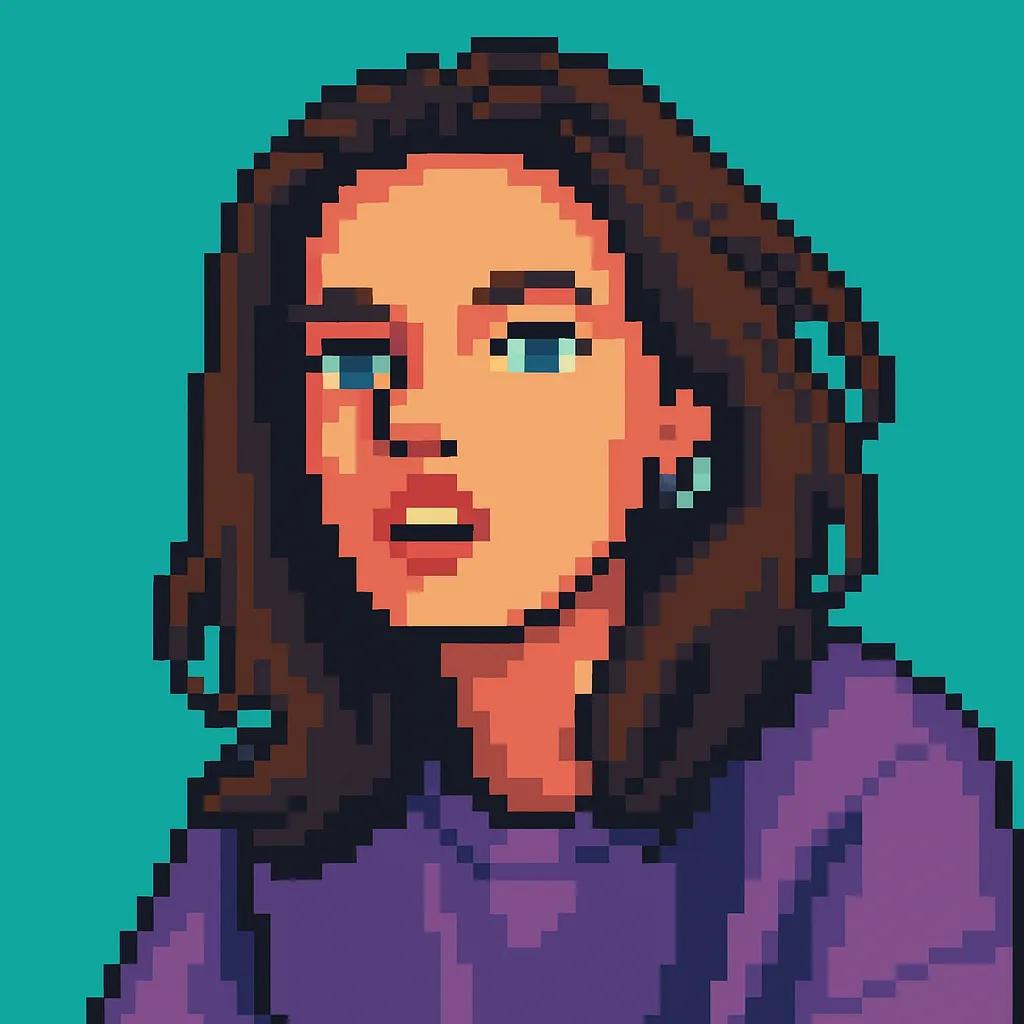 Pixel Art Profile Pictures AI generated image example