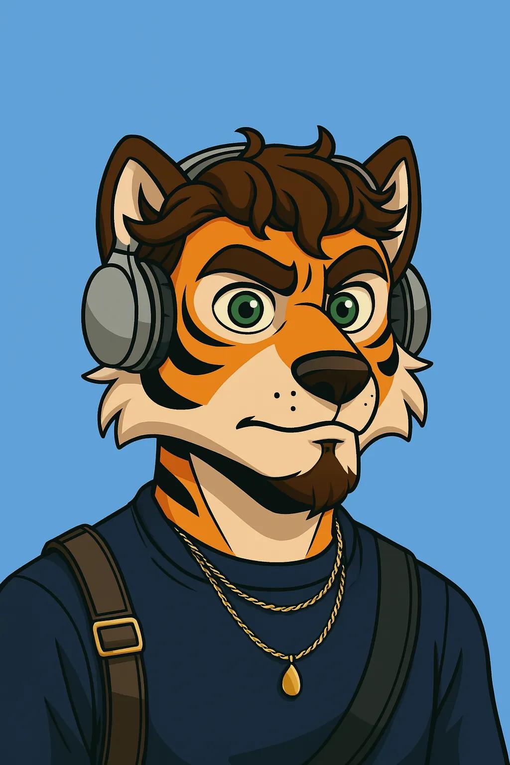 NFT Animal Character AI generated image example