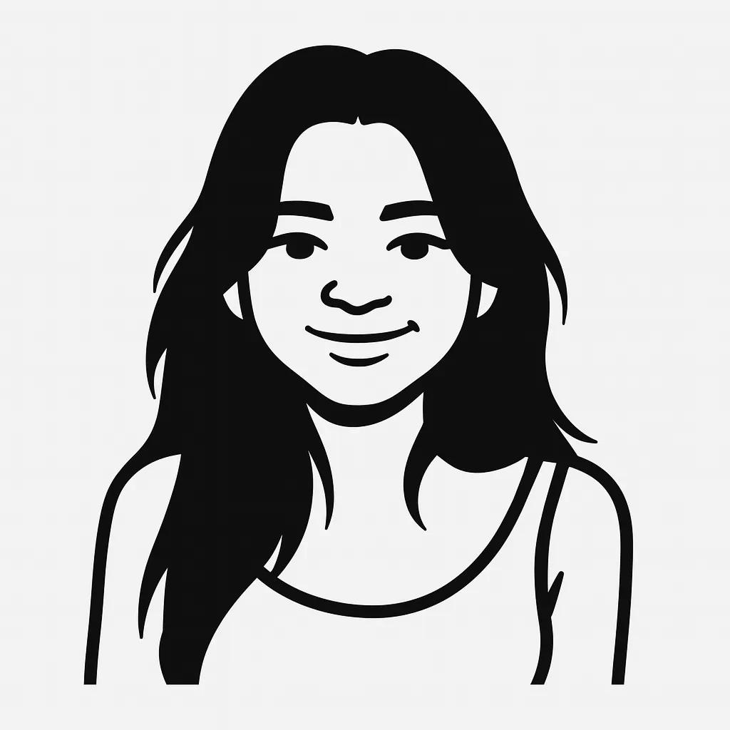 Notion Style Portrait AI generated image example