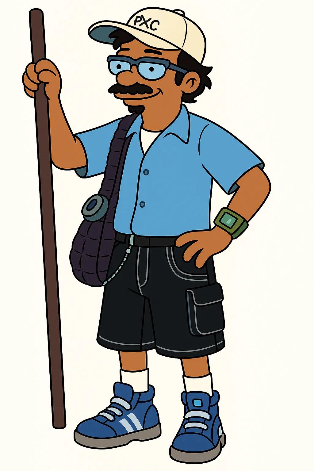 Futurama Cartoon Character AI generated image example