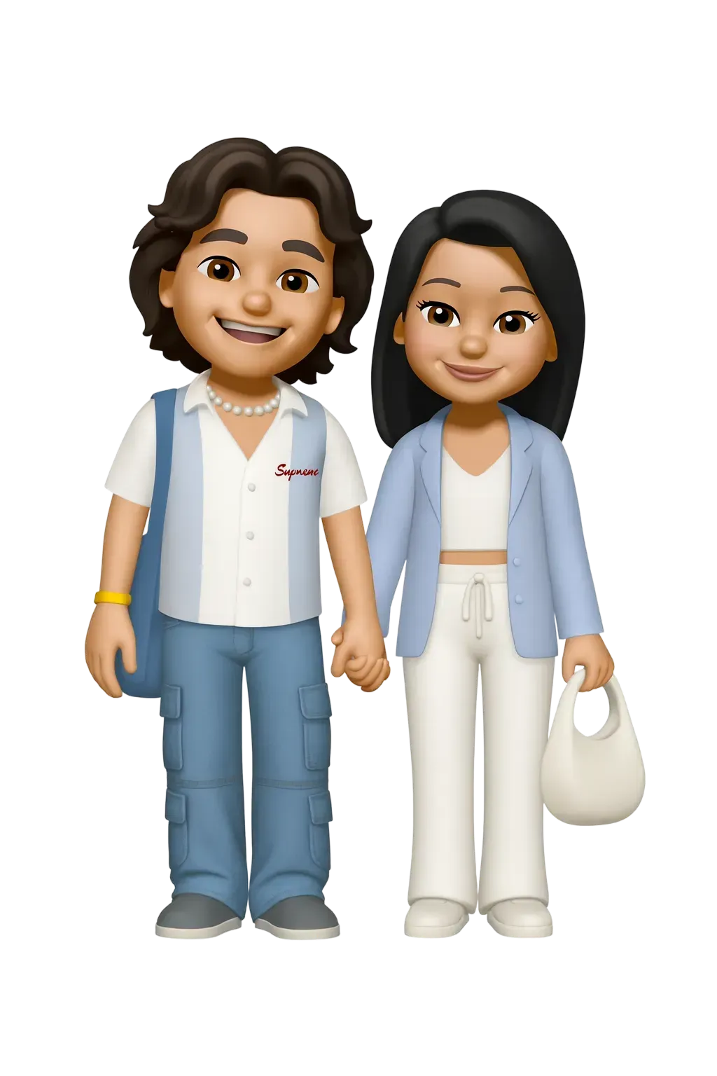 Couple Memoji AI generated image example