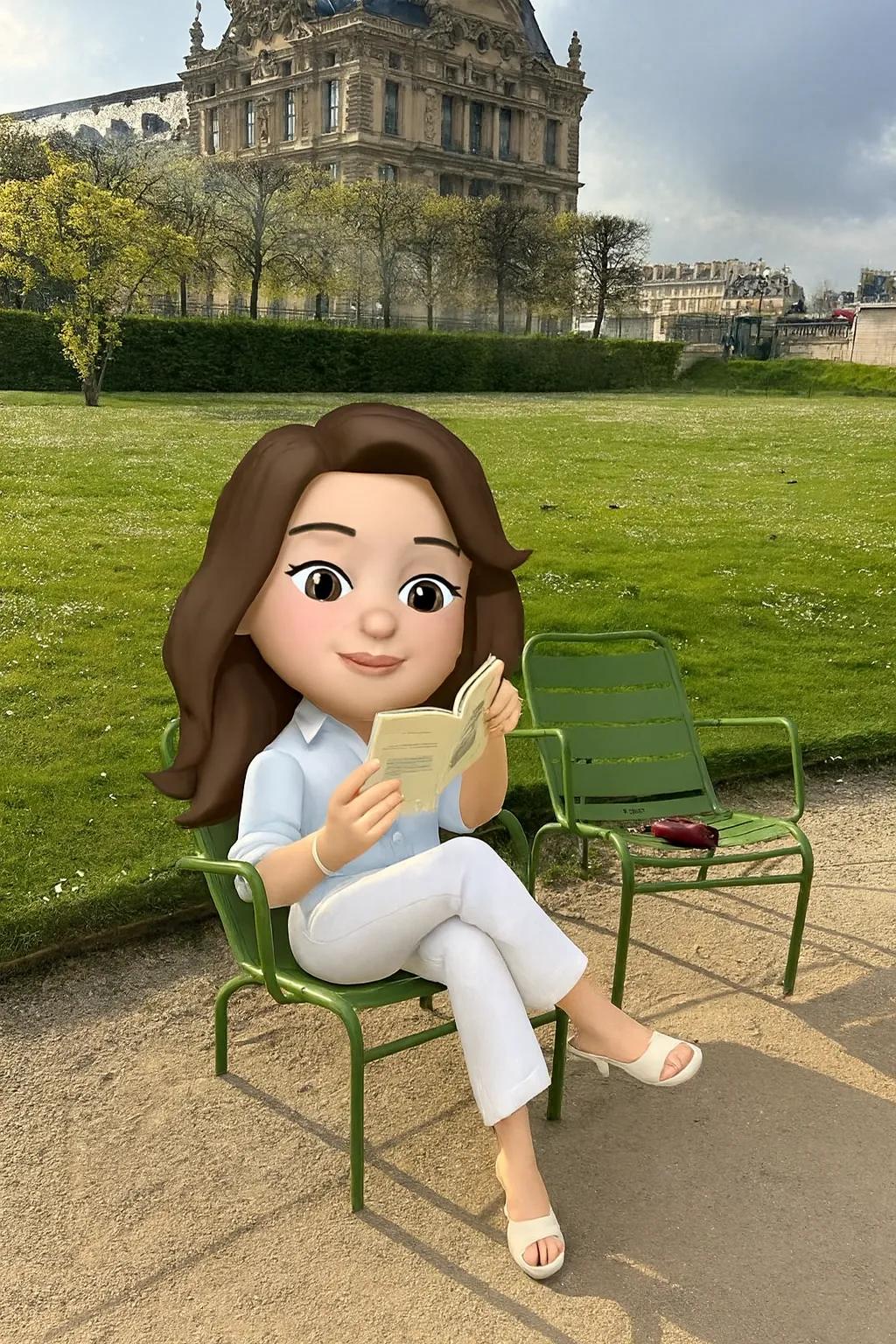 Memoji (Only Replace Person) AI generated image example
