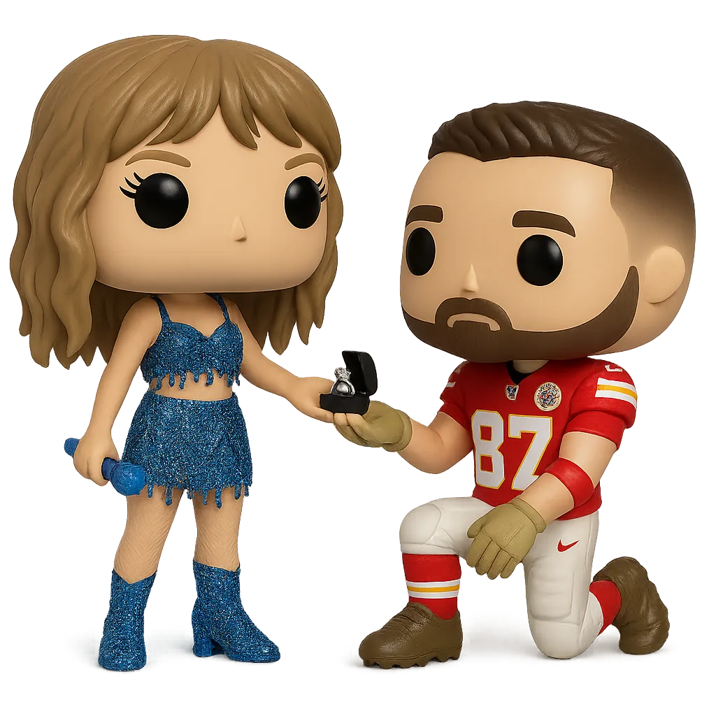 Couple Funko Pop Figures (Proposal) AI generated image example