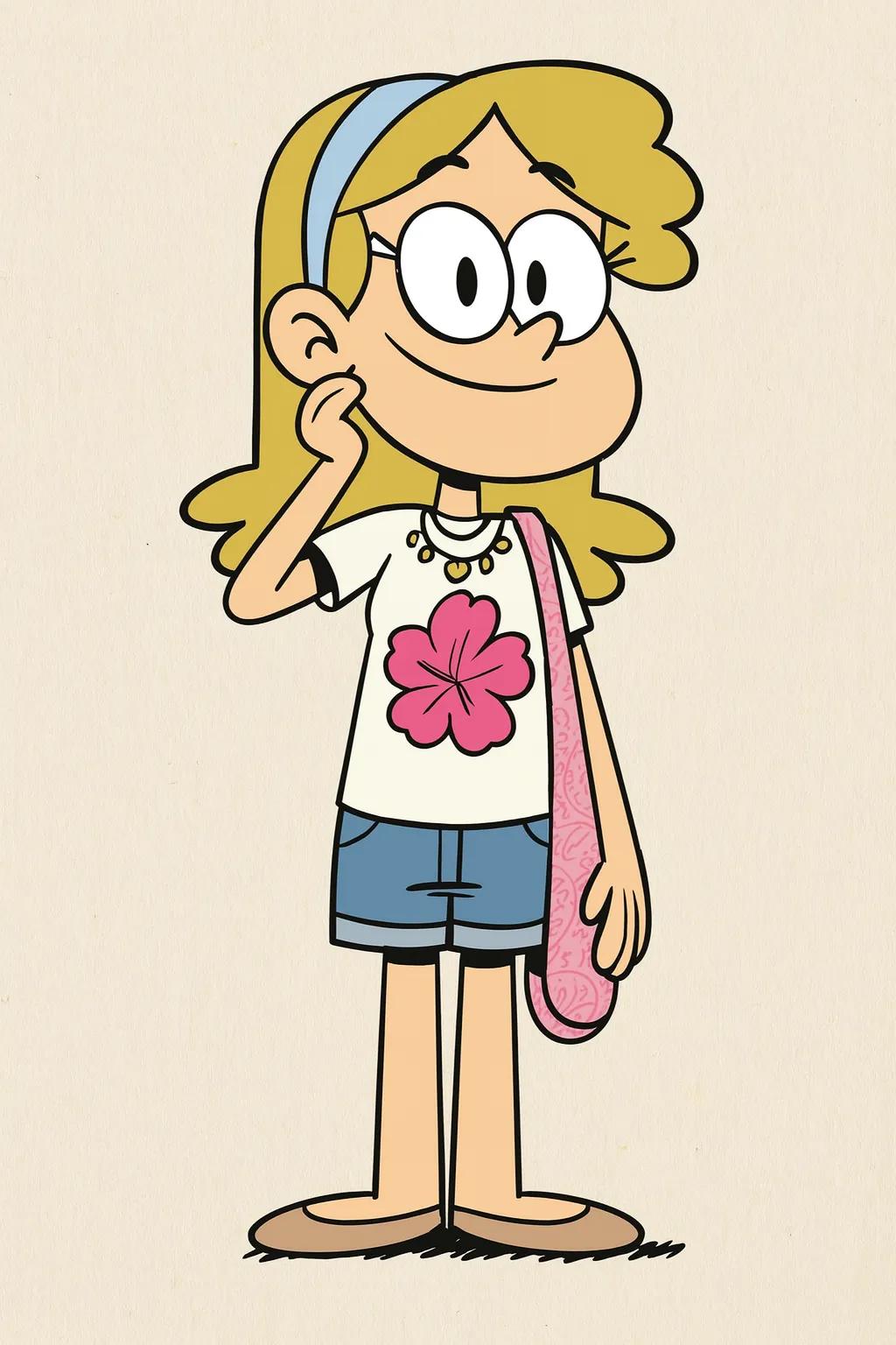 The Loud House Cartoon Character AI generated image example