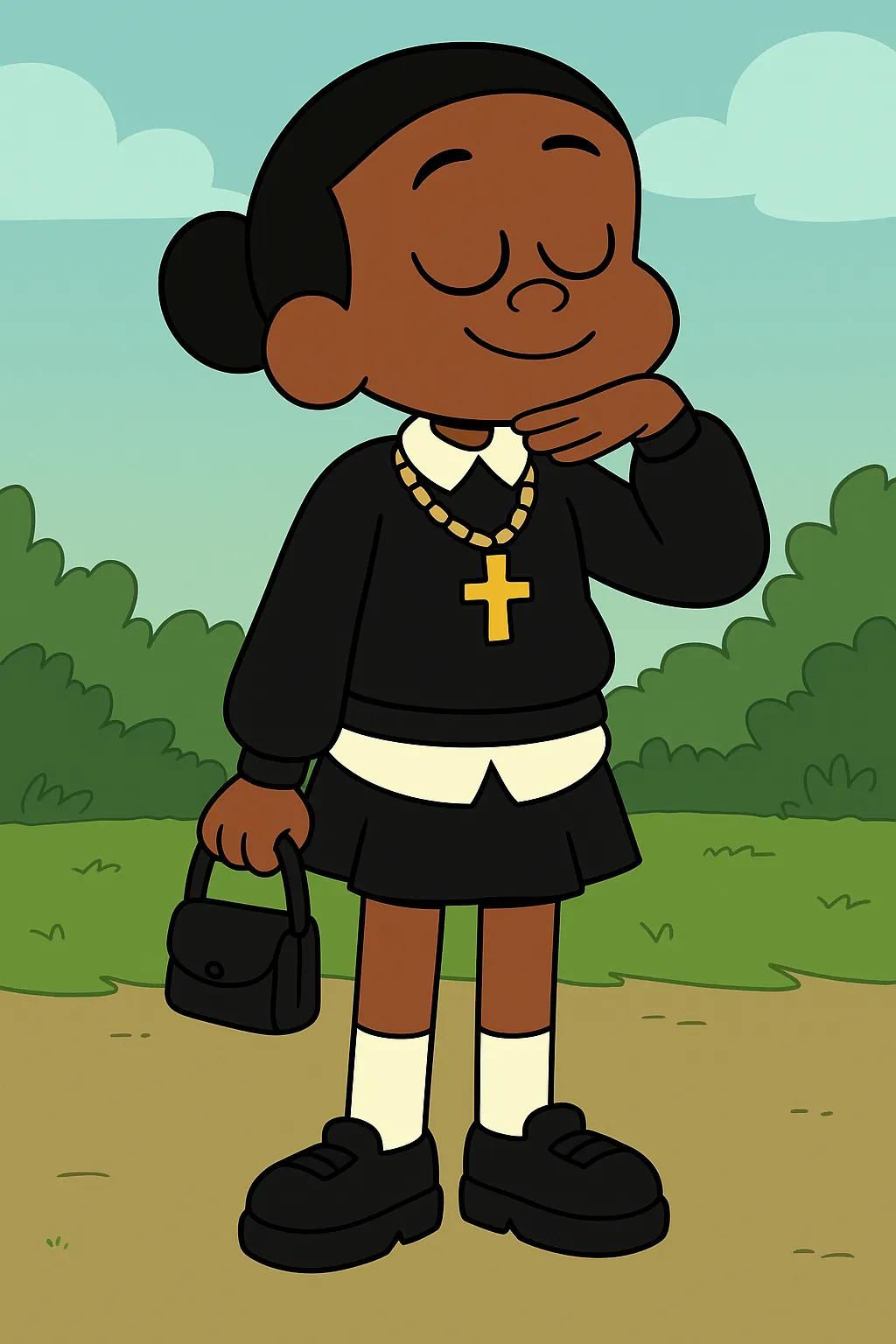Craig of the Creek Cartoon Character AI generated image example