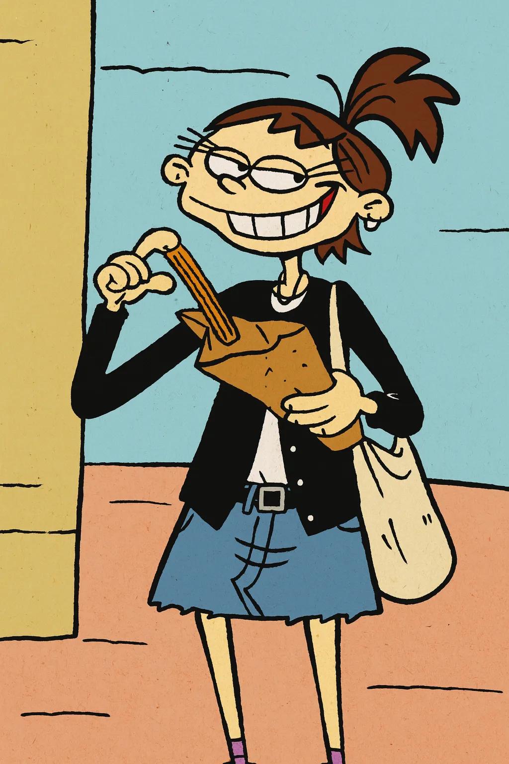 Ed Edd n Eddy Cartoon Character (version 1) AI generated image example