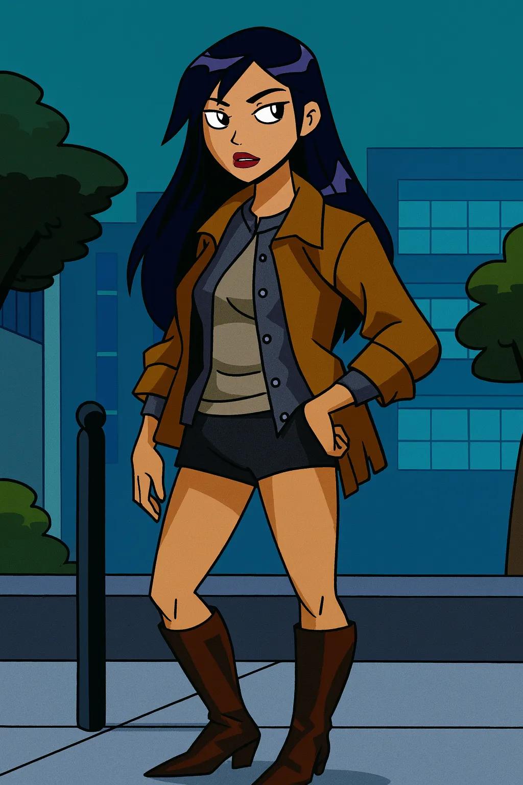 Teen Titans (2003 ~ 2006) Cartoon Character AI generated image example