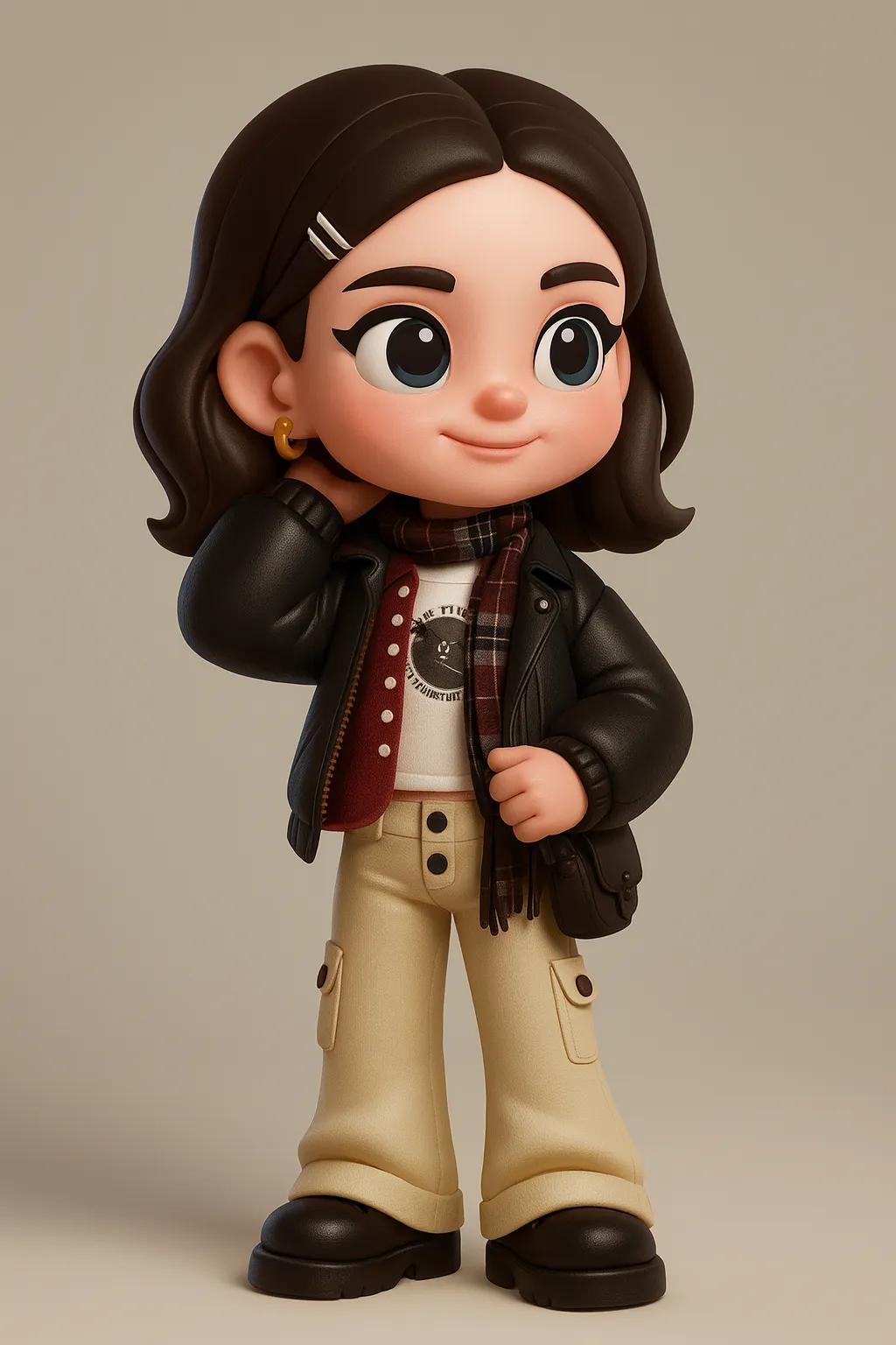 Cute 3D Collectibles AI generated image example