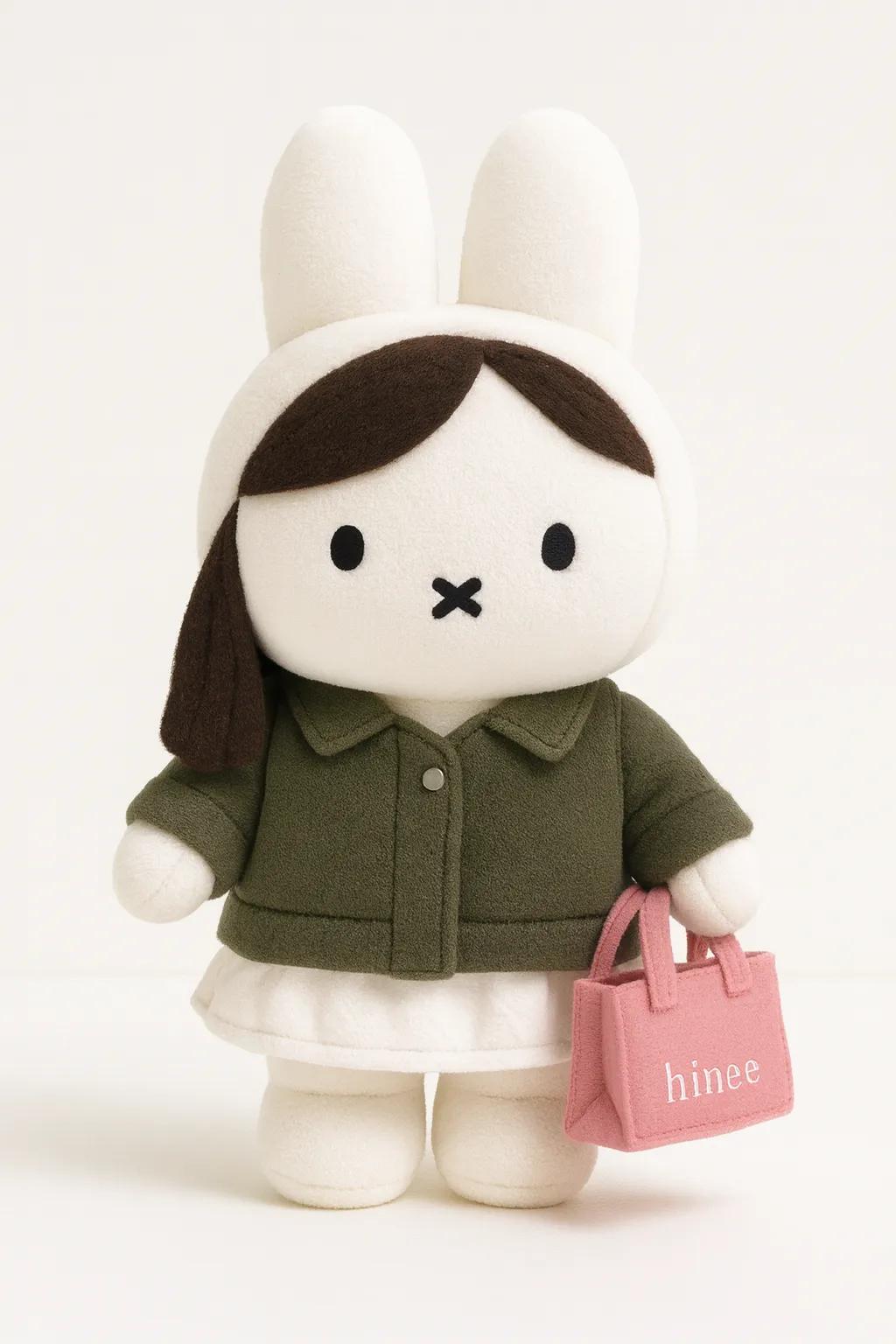 Miffy Plush Toy / Stuffed Animal AI generated image example
