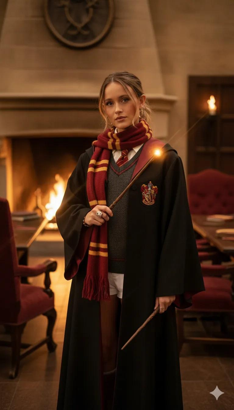 Harry Potter Style AI generated image example