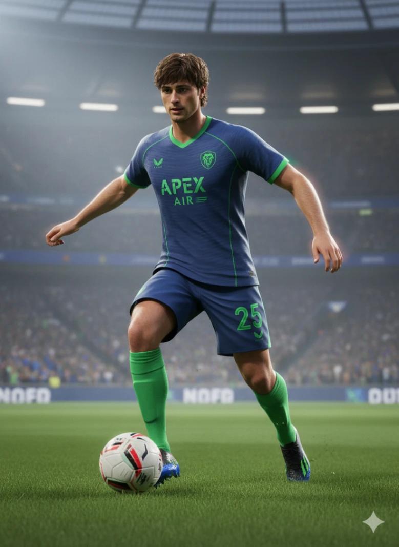 FC 25 EA Sports Game Character AI generated image example