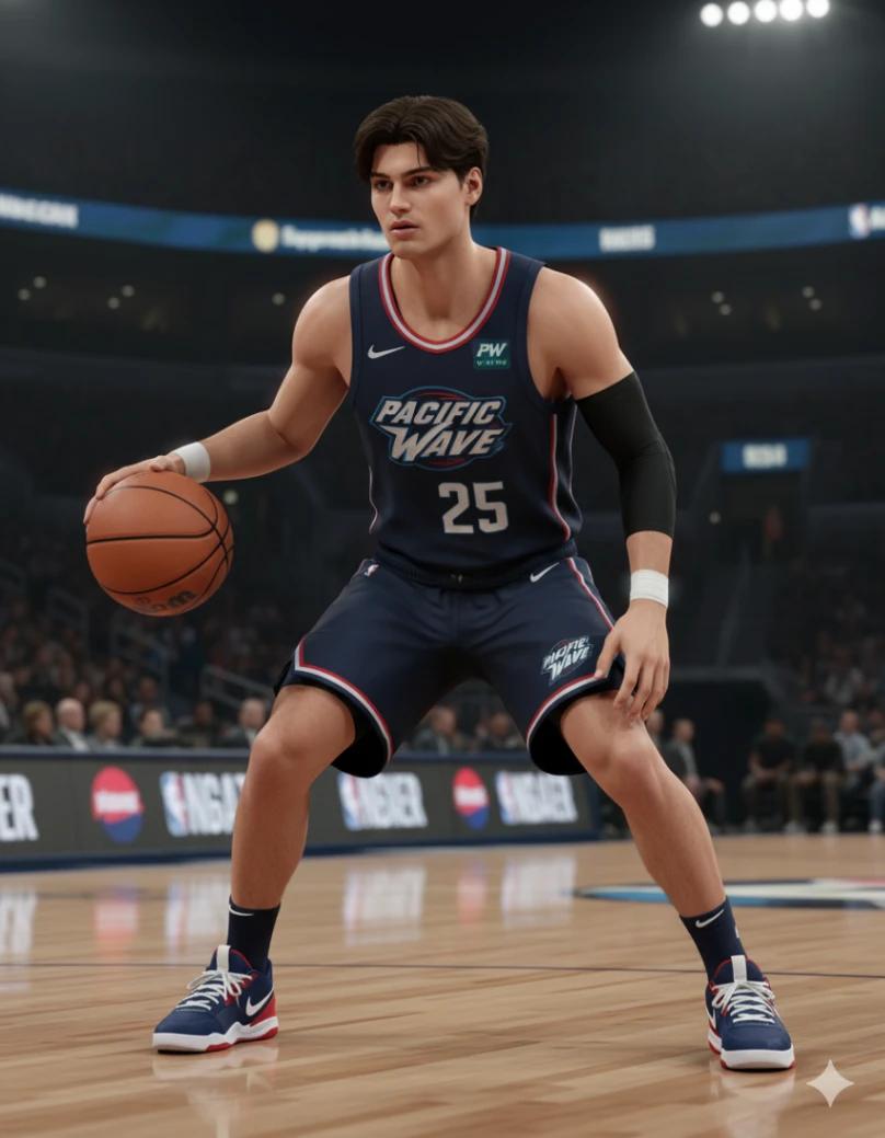 NBA 2K 25 Game Character AI generated image example