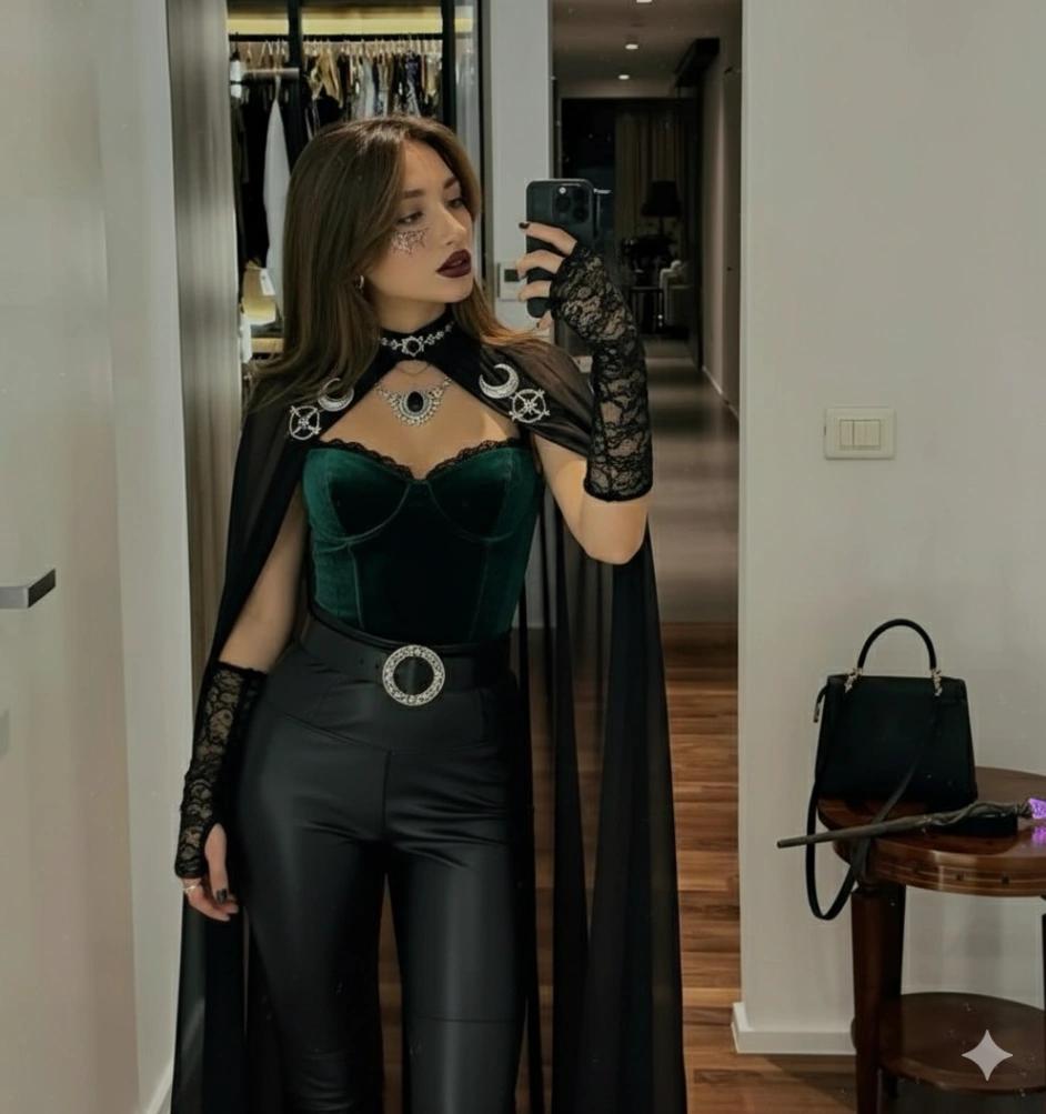 Halloween Costume (What would look good on me?) AI generated image example