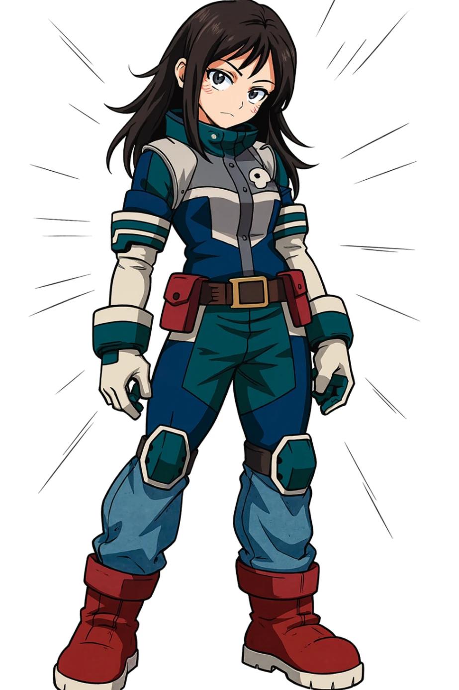 My Hero Academia Anime Character AI generated image example