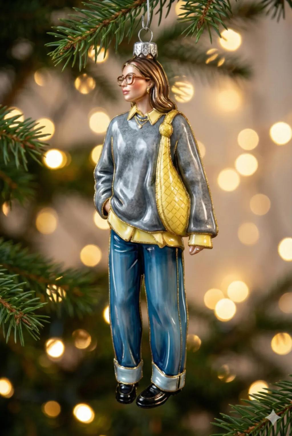 Christmas Tree Ornament AI generated image example