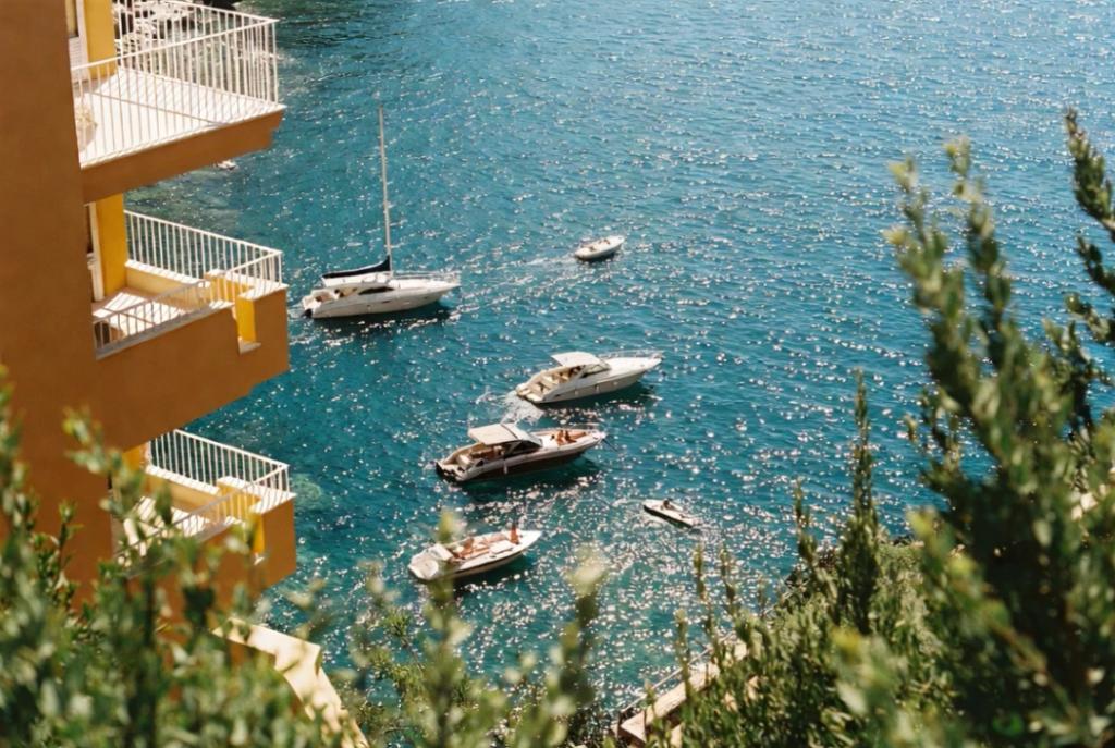 Scenic European Coastline View AI generated image example