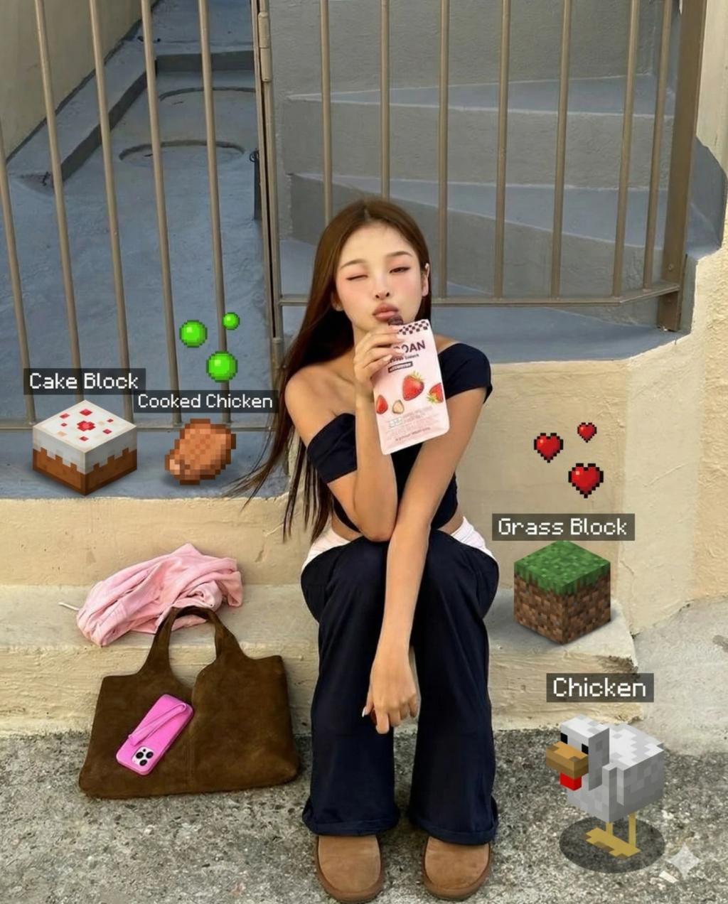 Minecraft Add-On Mode AI generated image example