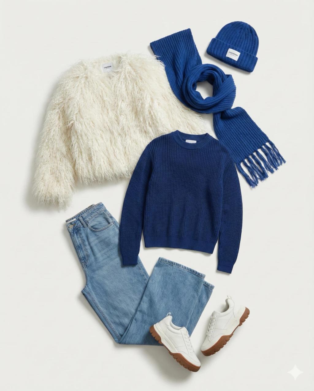 OOTD Lookbook Layout AI generated image example
