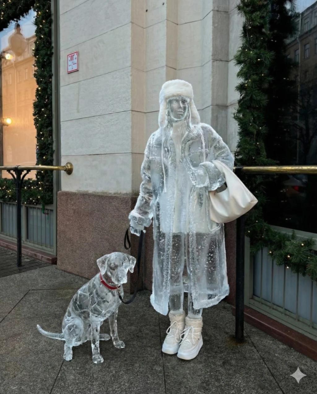 Ice Sculpture (All Subjects) AI generated image example