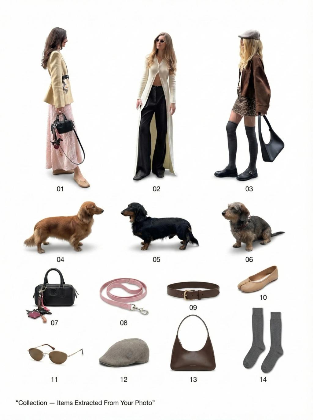 Catalog Collection Layout AI generated image example
