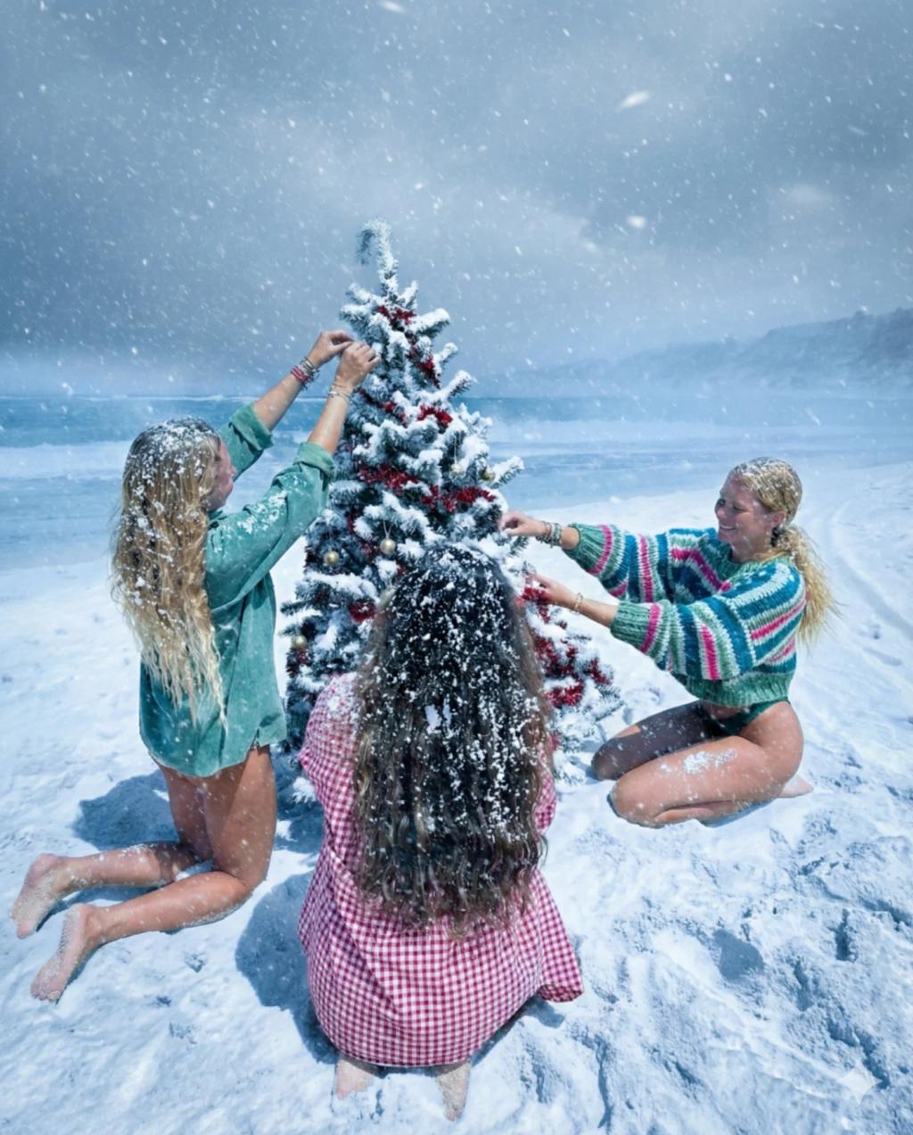 Heavy Snow Effect AI generated image example
