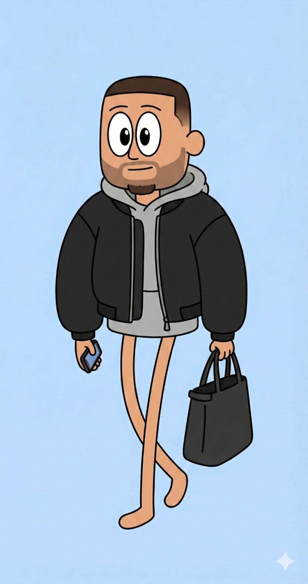 Foster's Home for Imaginary Friends Style Character Transformation AI generated image example