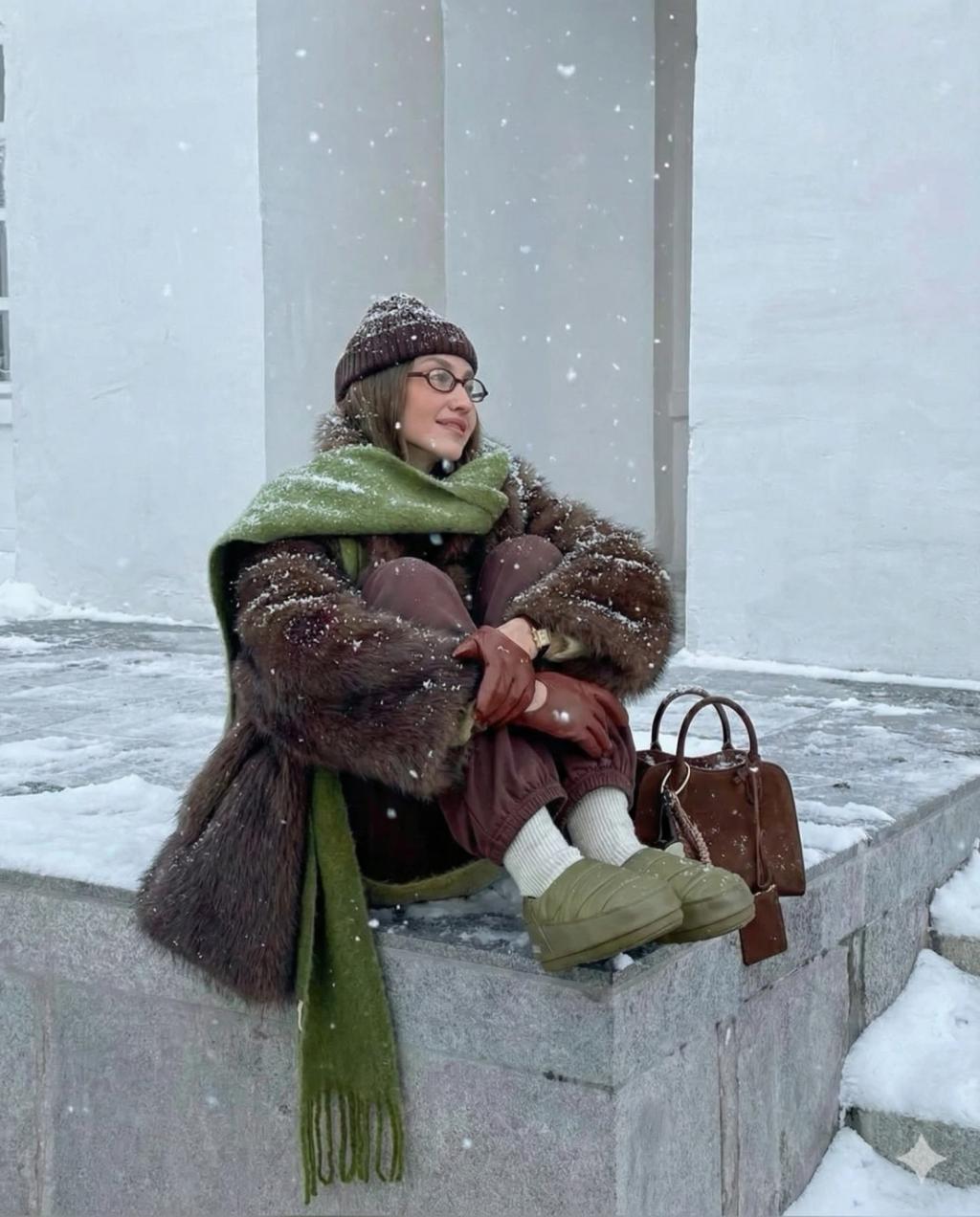Snow Effect AI generated image example