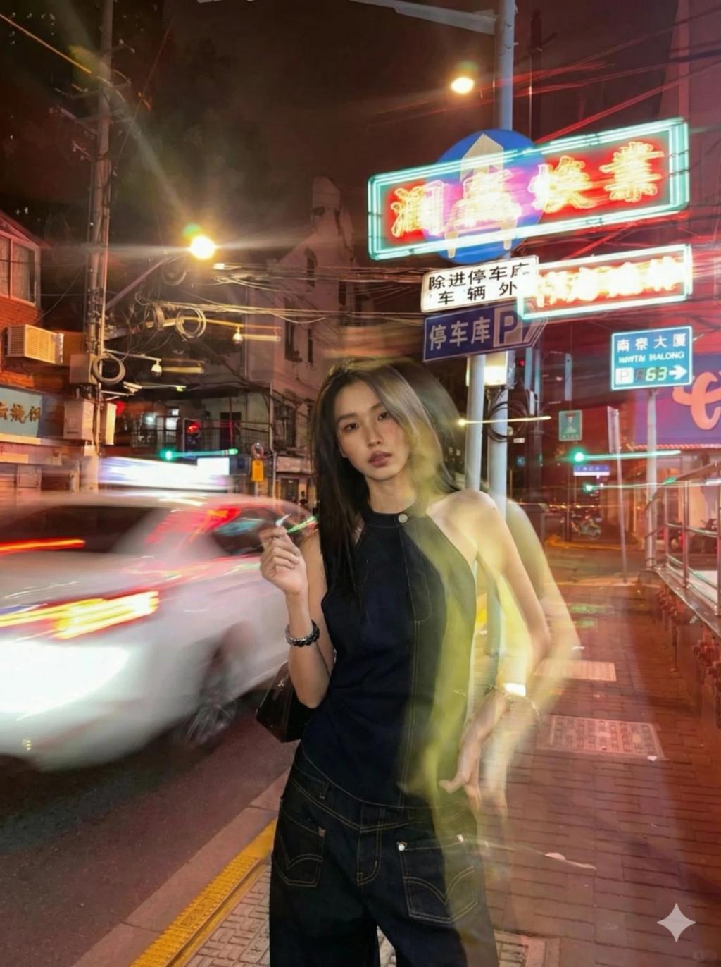 Aggressive Camera Shake Effect AI generated image example