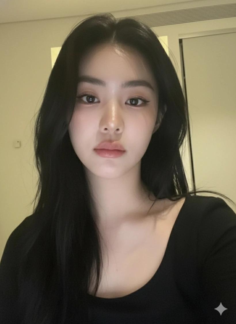 K-pop Idol Makeup Makeover AI generated image example