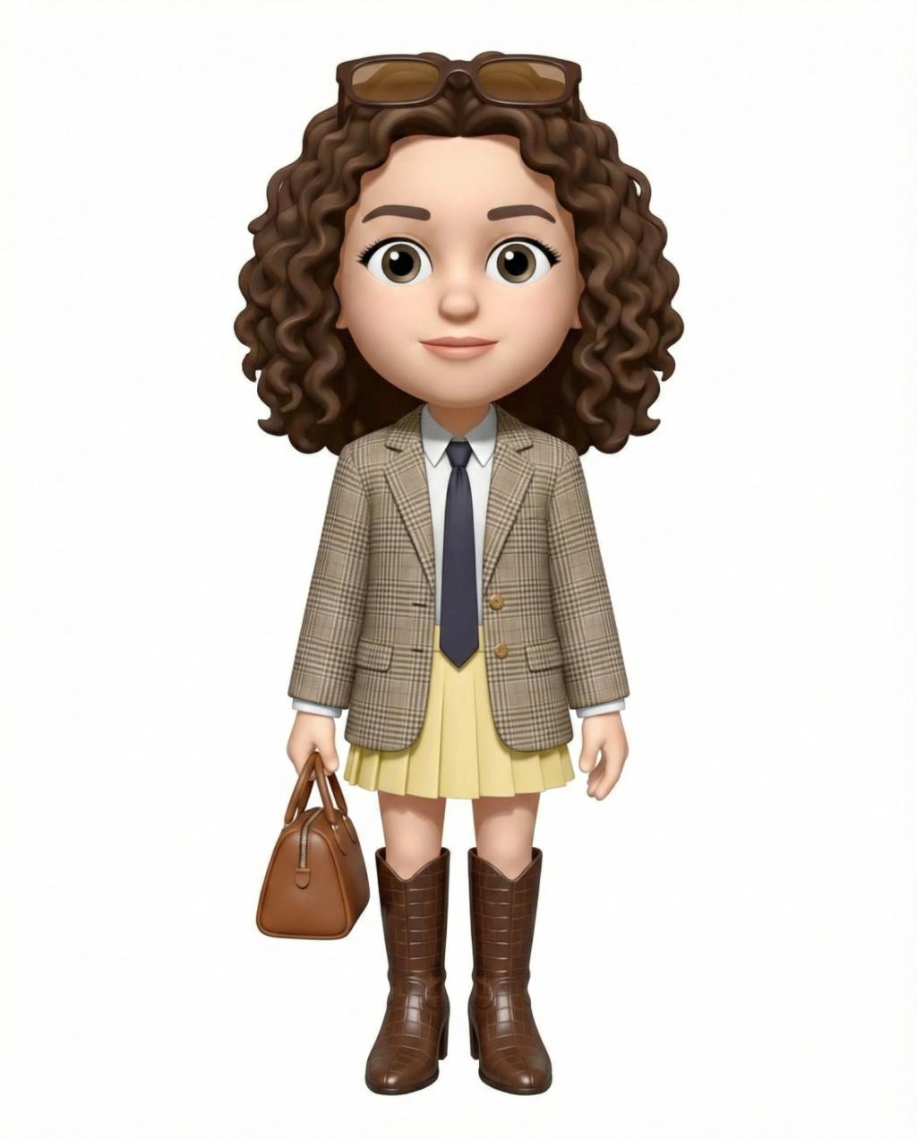 Memoji Style 3D Avatar Transformation AI generated image example