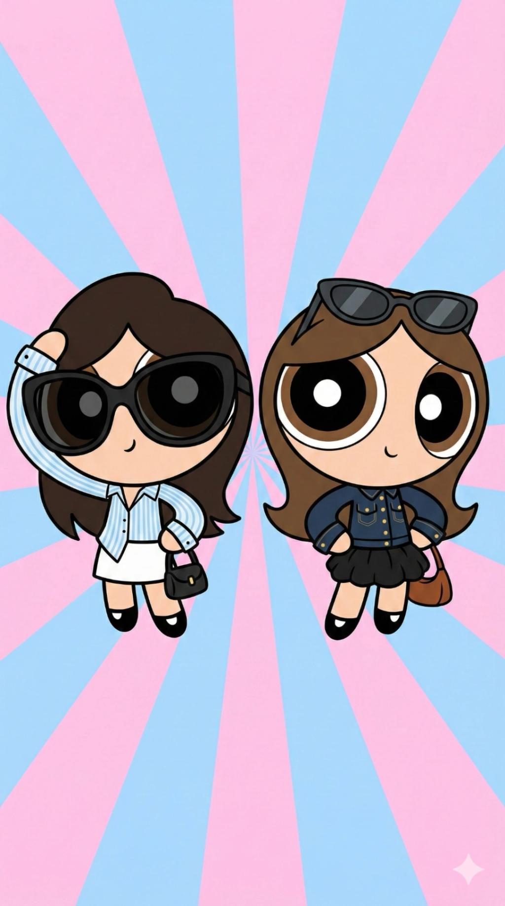 Powerpuff Girls Duo Transformation AI generated image example