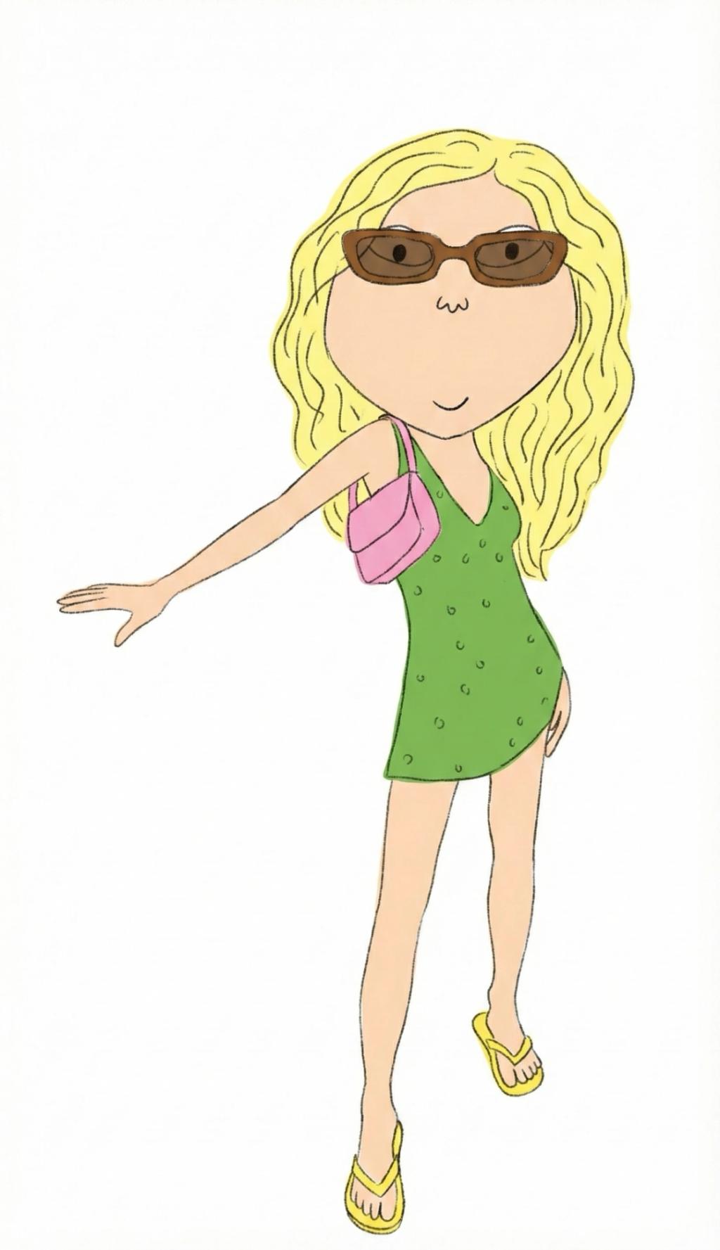 Charlie & Lola Character Transformation AI generated image example