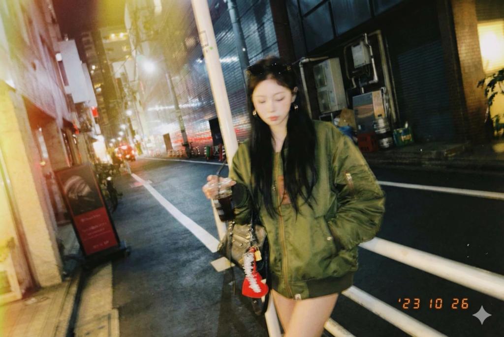 Japanese High School Student Snap Photo AI generated image example