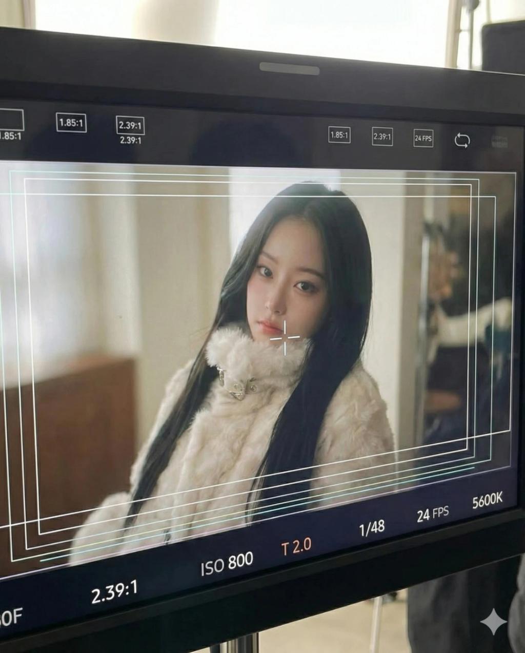 Behind The Scenes (Film or TV Production Monitor) AI generated image example