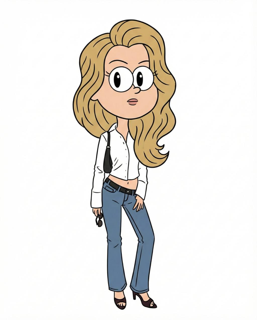 Gravity Falls Cartoon Character Transformation AI generated image example