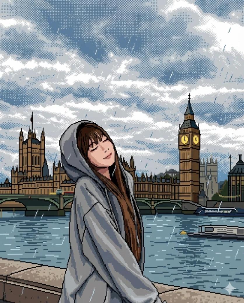 8-Bit Pixel Art Illustration AI generated image example
