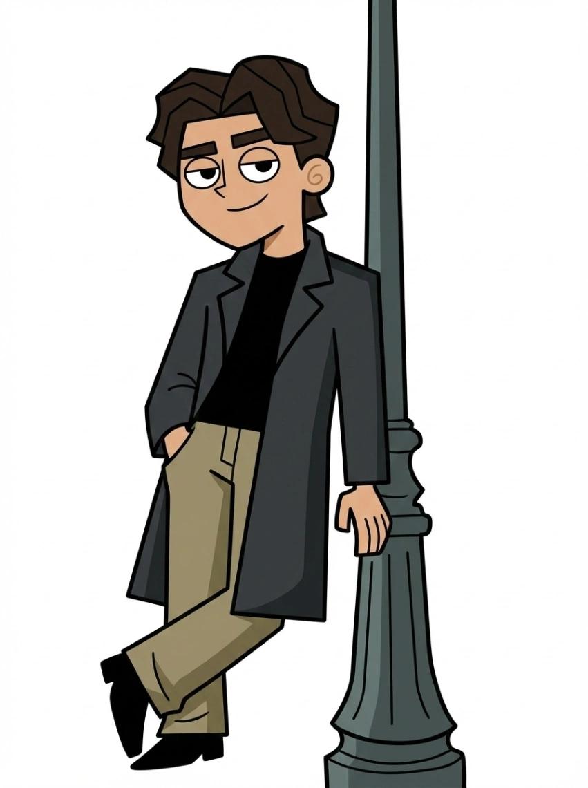 Danny Phantom Cartoon Character Transformation AI generated image example