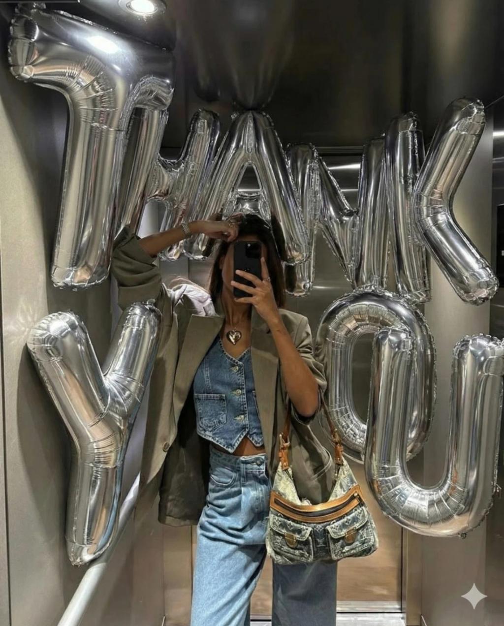 Room Filled with Inflatable Letters AI generated image example