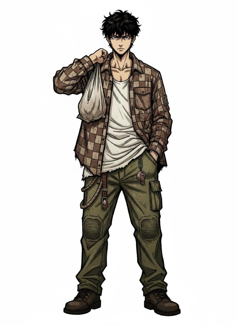 GACHIAKUTA Anime Character Transformation AI generated image example