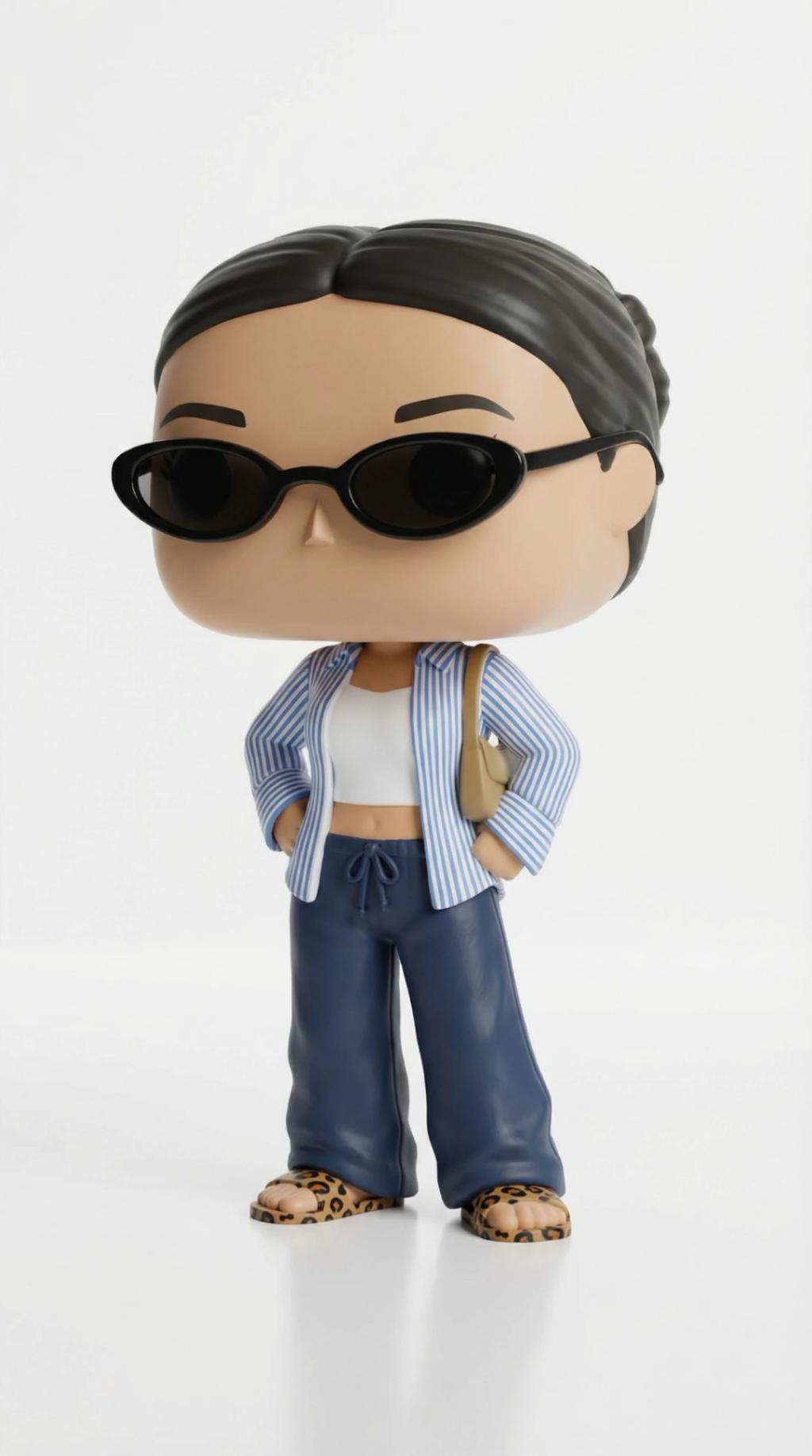 Funko Pop Vinyl Figure Transformation AI generated image example